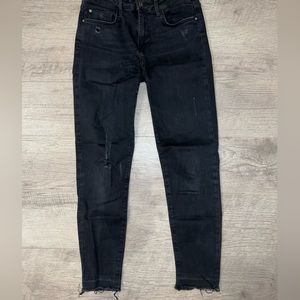 Zara 1975 black skinny jeans size 6